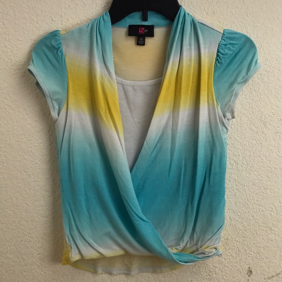 Girls wrap blouse size large 14 - Picture 1 of 3